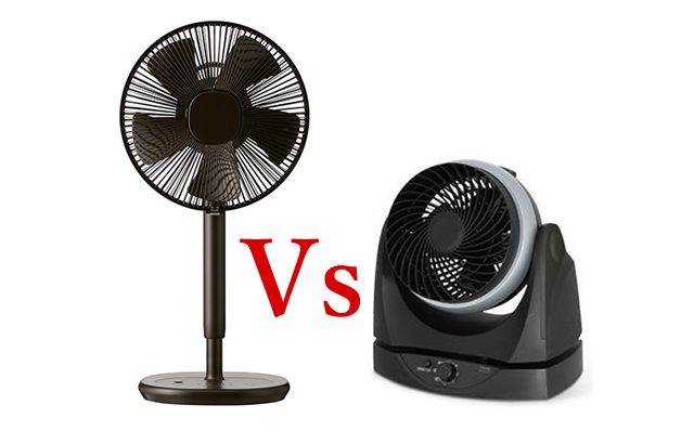 扇風機とサーキュレーターはどちらが快適？