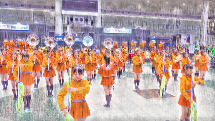 京都橘高校吹奏楽部　2018楽器フェア出場時の構成の魅力